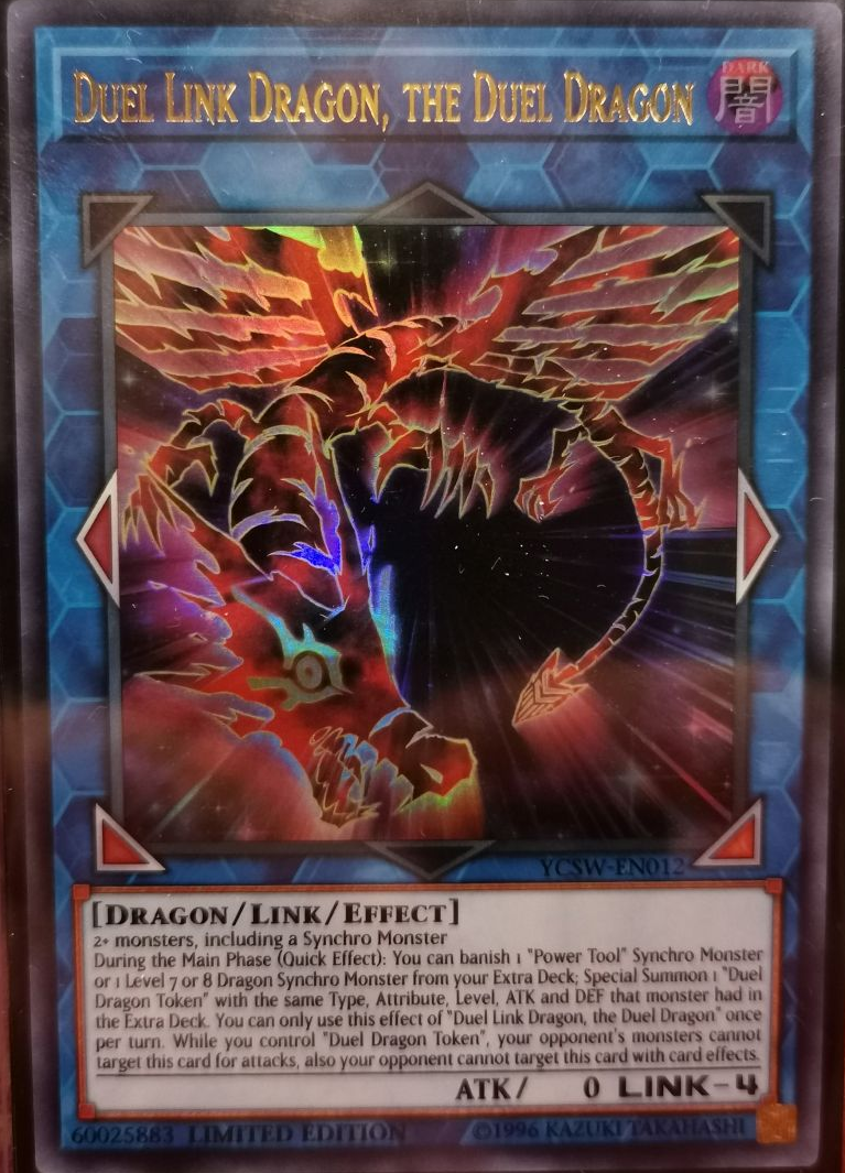 Duel Link Dragon, the Duel Dragon [YCSW-EN012] Ultra Rare