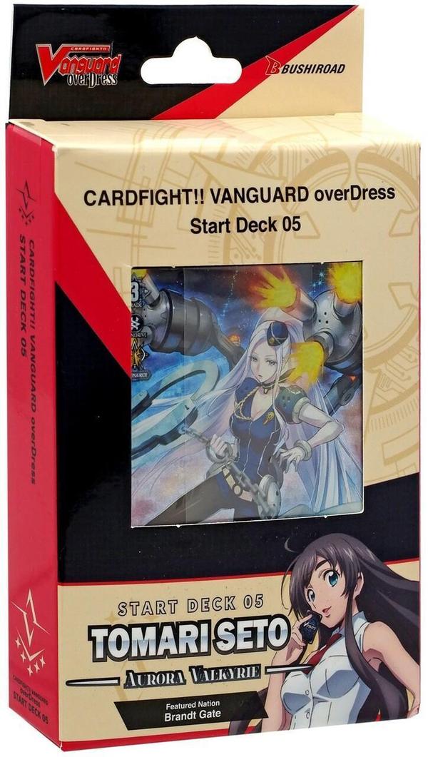 Cardfight Vanguard overdress Start Deck 05 Tomari Seto Aurora Valkyrie