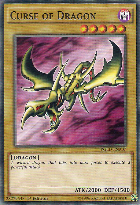 Curse of Dragon (A) [YGLD-ENA07] Common