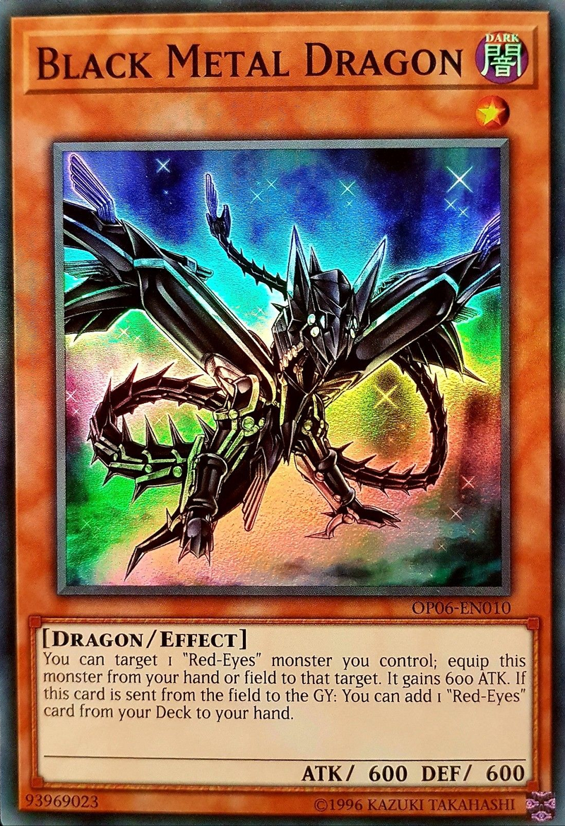 Black Metal Dragon [OP06-EN010] Super Rare